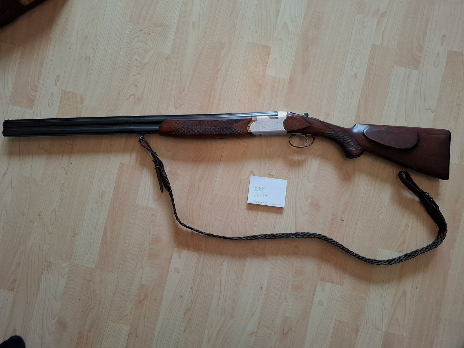 Bockdoppelflinte Beretta Sauer 12/70