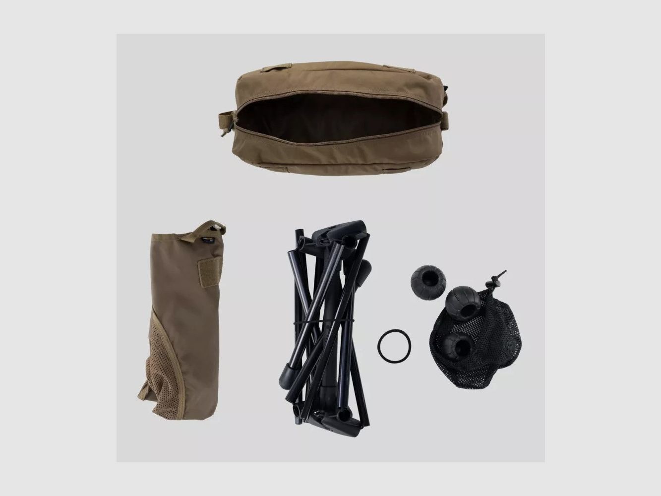 Silla plegable TRAVELER - Coyote, imagen 4 de 14