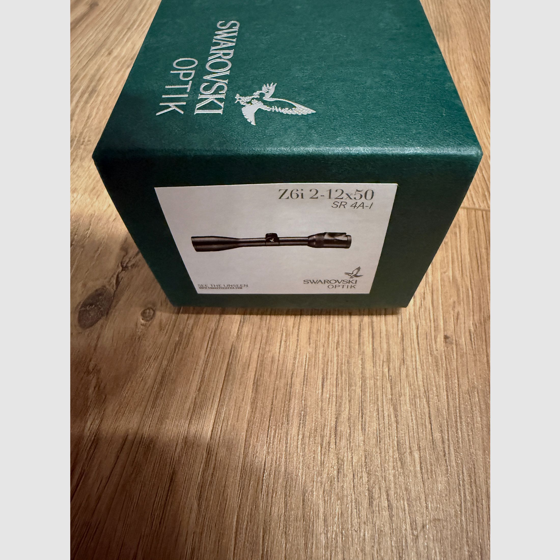 Viseur Swarovski Z6i 2ème génération 2-12x50 SR réticule lumineux 4A-I rail comme neuf