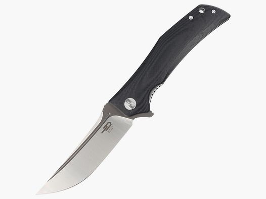 Nóż składany Bestech Scimitar Black G10, Gray / Satin D2 (BG05A-2)