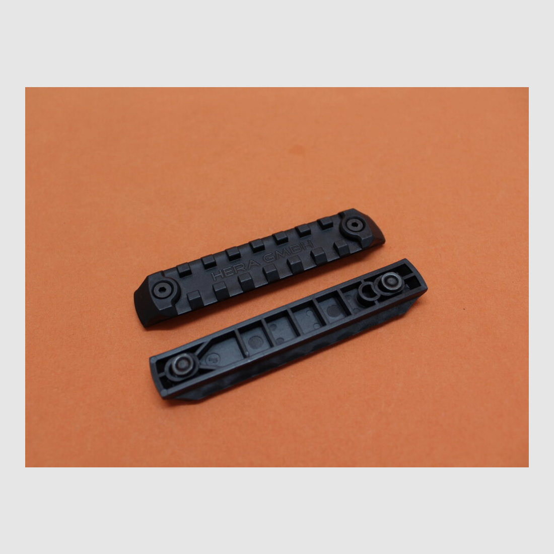 Système de rail KeyMod en polymère HERA HERA PKRS (18.01.01) Polymère noir VE 2 pièces / rail Picatinny