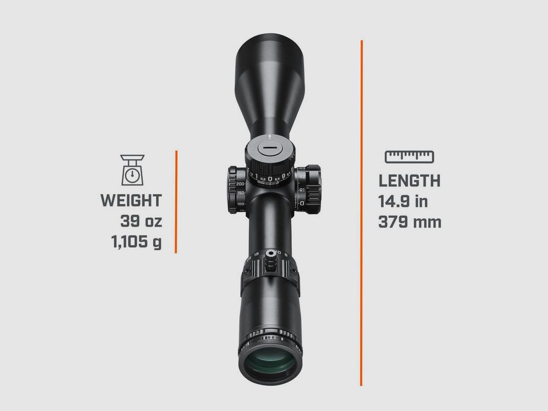 Bushnell Zielfernrohr Elite Tactical XRS3 6-36x56 Absehen G4P FFP #ETXRS3G4