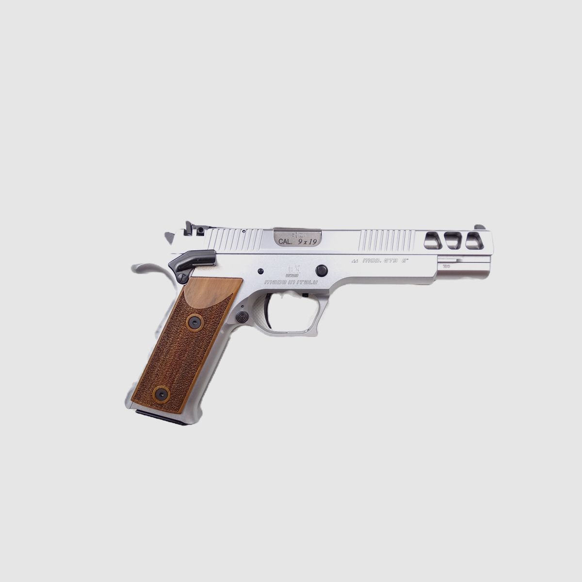 Pardini GT9 silber 6 Zoll Kaliber 9mm