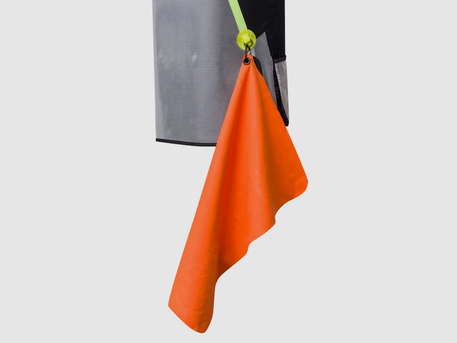 Schießhandtuch Orange, Bild 2 von 2