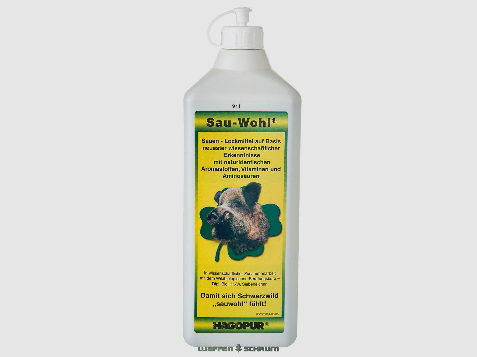 Hagopur Zwarte Wildlokmiddel 1l