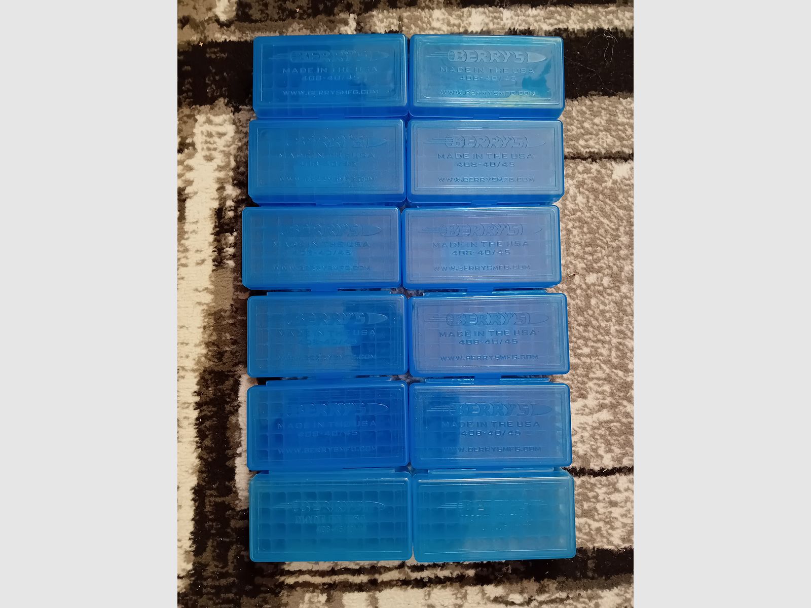 50er Patronenboxen mit Klappdeckel Neu