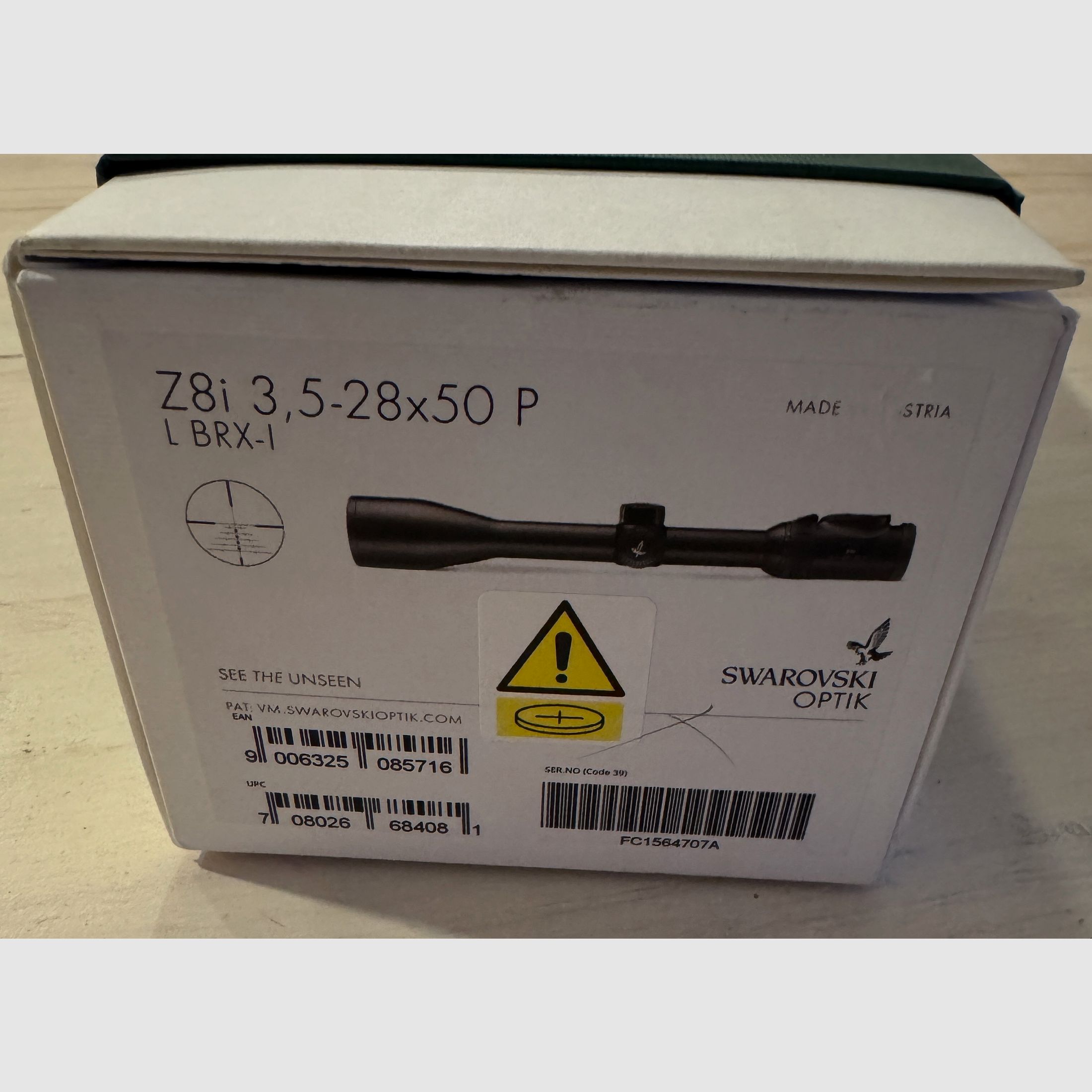 Swarovski Z8i 3,5-28x50 P