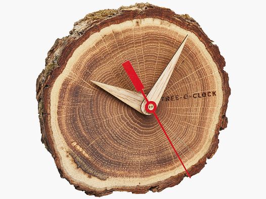 Tischuhr Tree-o-clock