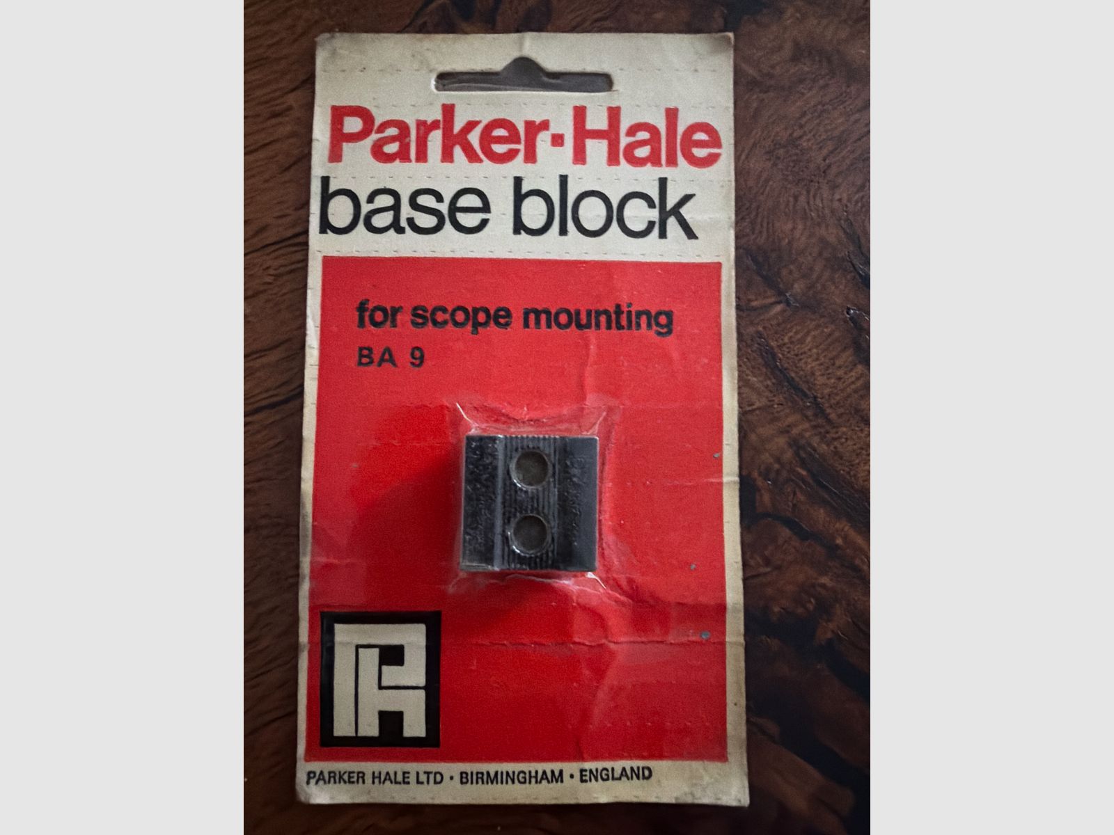 Mauser 98 (with loading lever) Mount Base Parker Hale Base Block BA 9