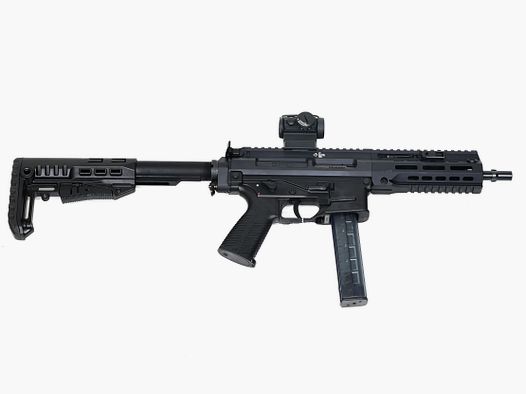 Fucile SL B&T SPC9, nero, 9×19, per caricatori B&T 9mm, Aimpoint Acro P-2