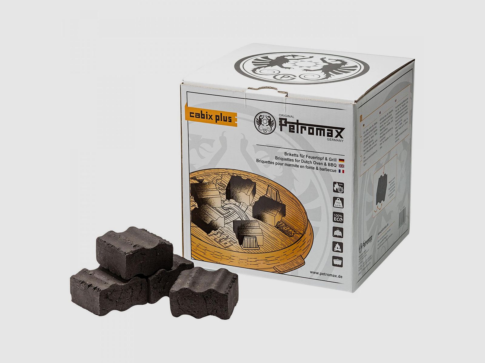 Briketts Carbix Plus (für Feuertopf und Grill)