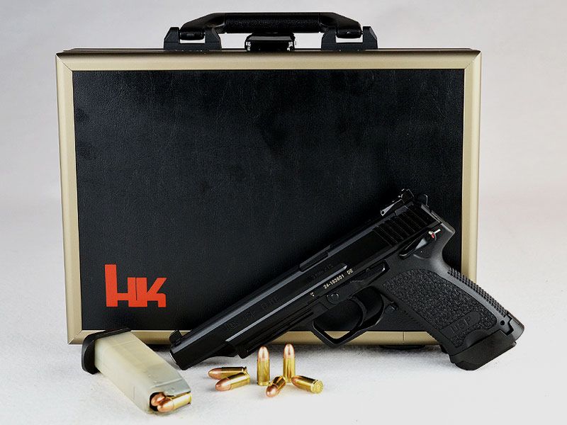 Heckler & Koch USP Elite .45 ACP, blu