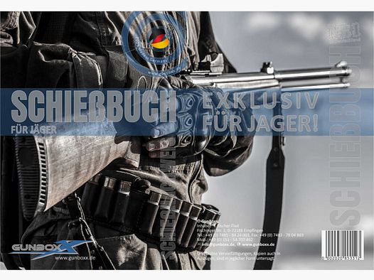 Schießnachweis / Schießbuch Jäger - XXL Version