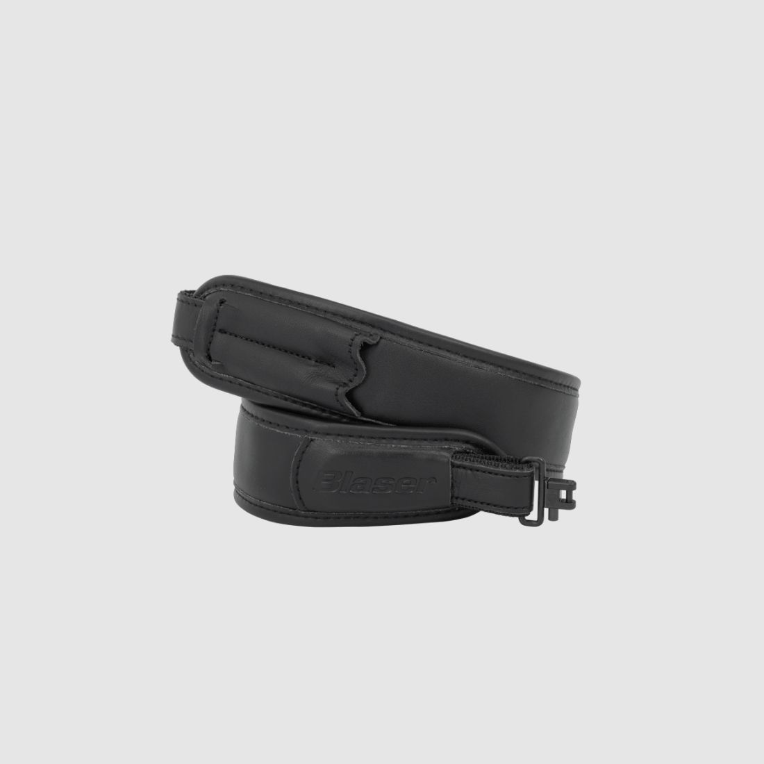 Blaser Gewehrriemen Leder Schwarz