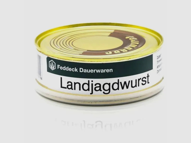 Feddeck Dauerwaren Dosenwurst Landjagdwurst 200 g
