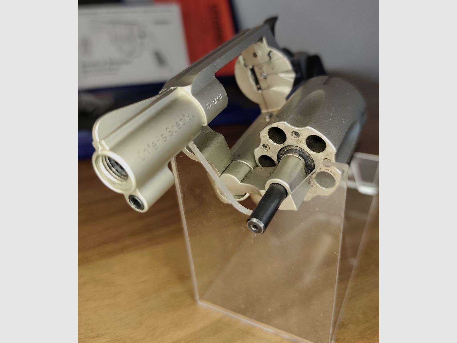 Smith & Wesson Chiefs Special blank firing revolver 9mm R.K.