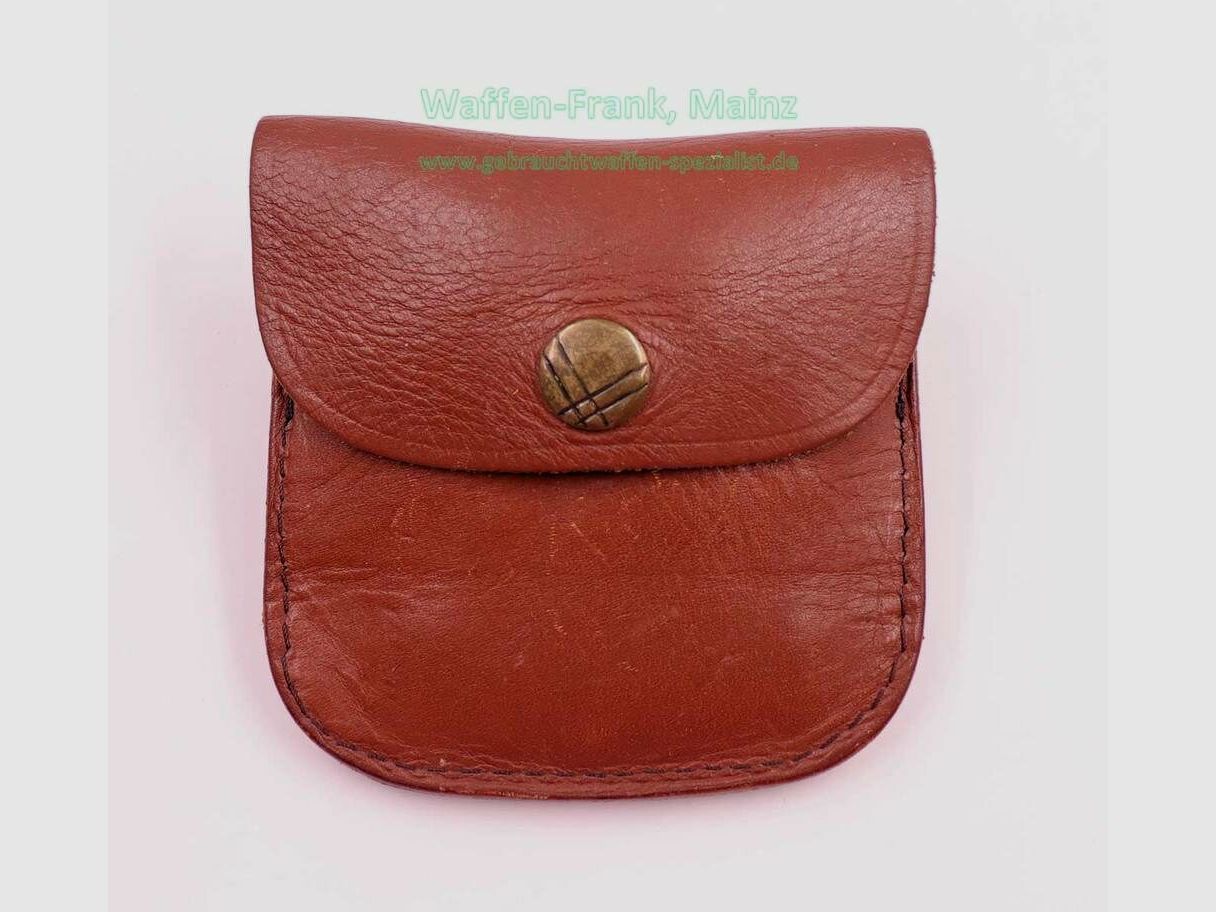 Manufacturer unknown leather cartridge case