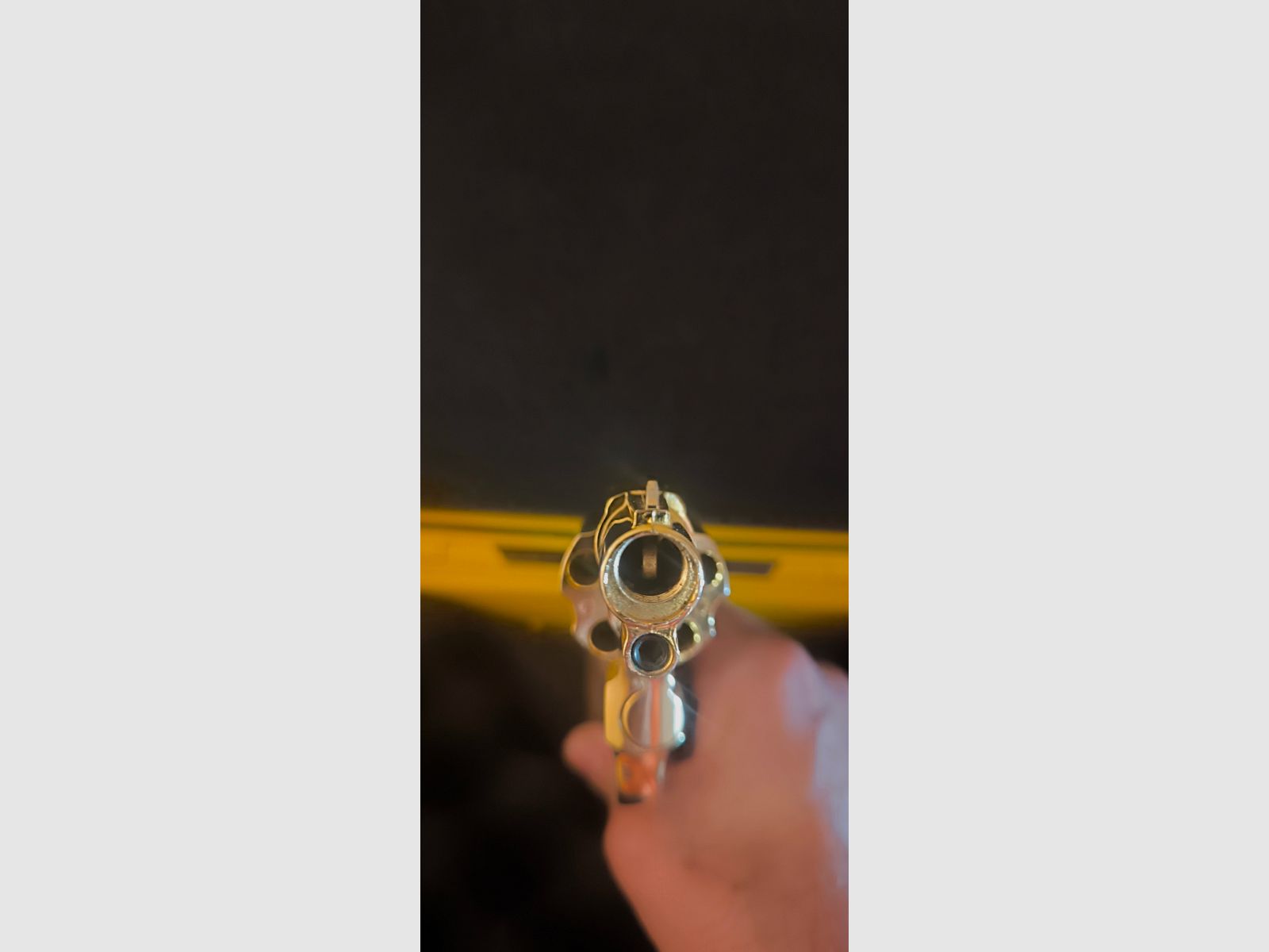 Revolver 9mmRK, 24Karat Vergoldet & Ungeschossen von Smith & Wesson, Modell Chiefs Special