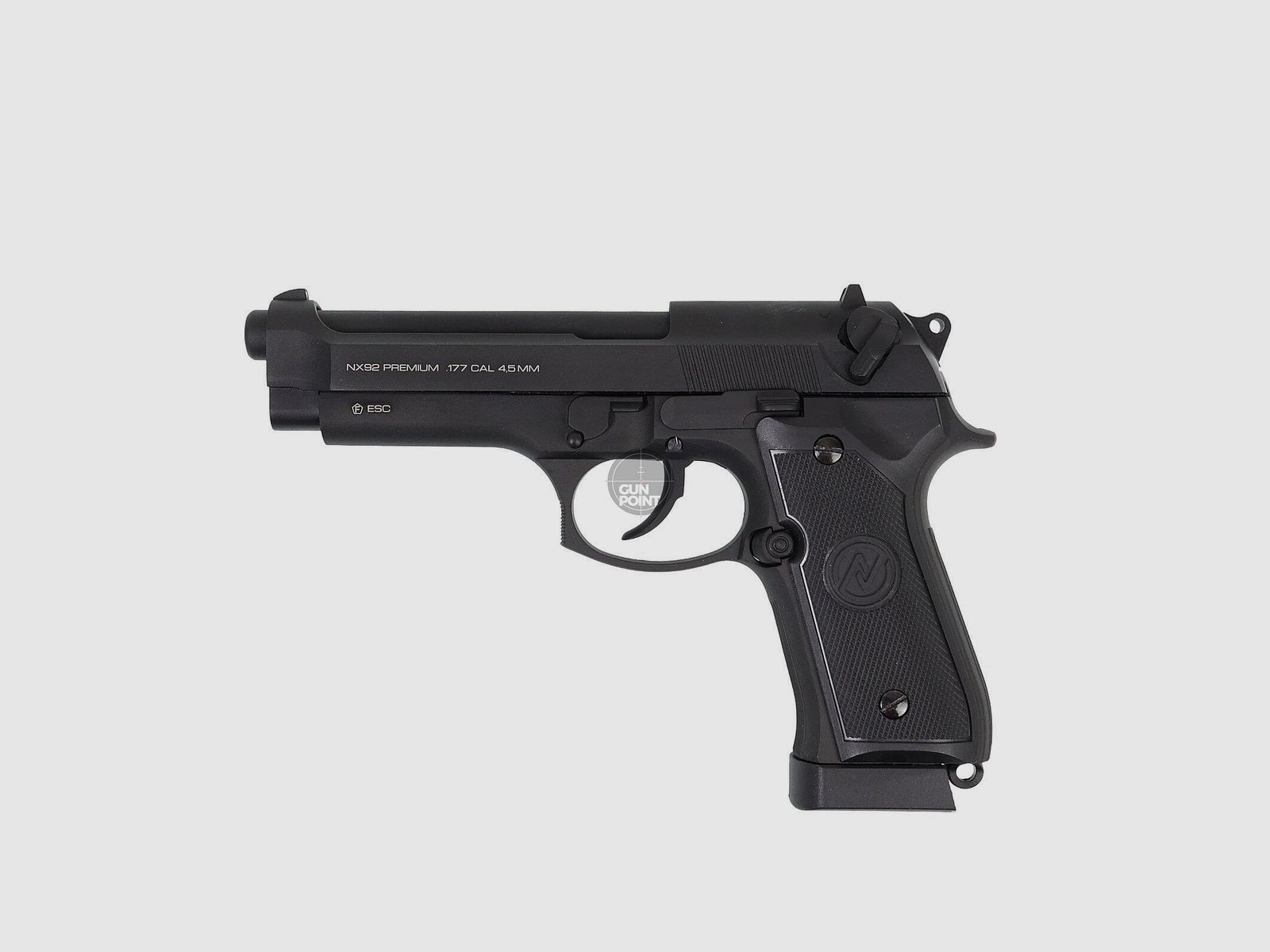 Luftpistole - NX92 Premium Classic - BlowBack - Co2-System- Kal. 4,5 mm BB