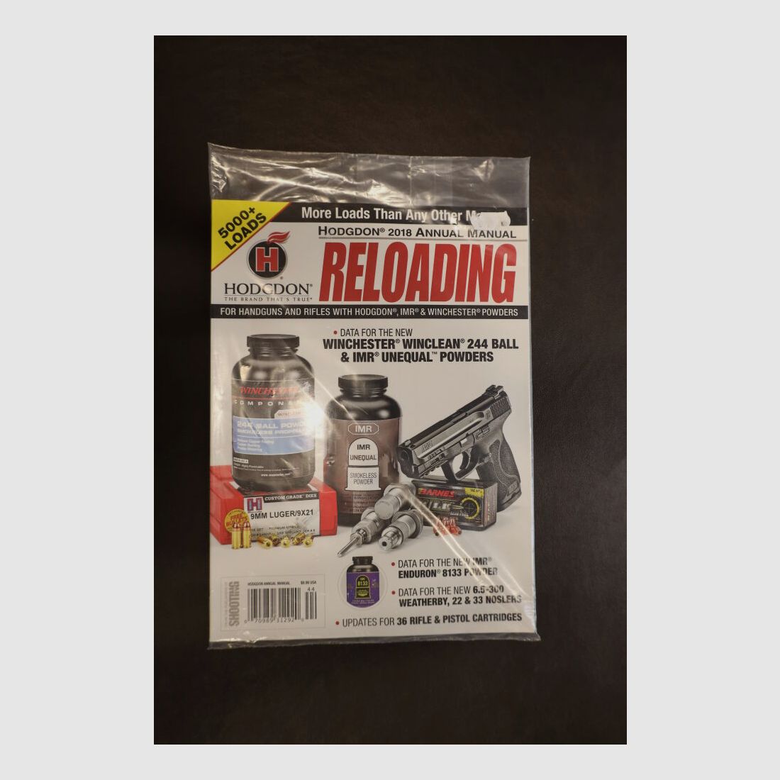 Hodgdon Reloading Annual Manual 2018