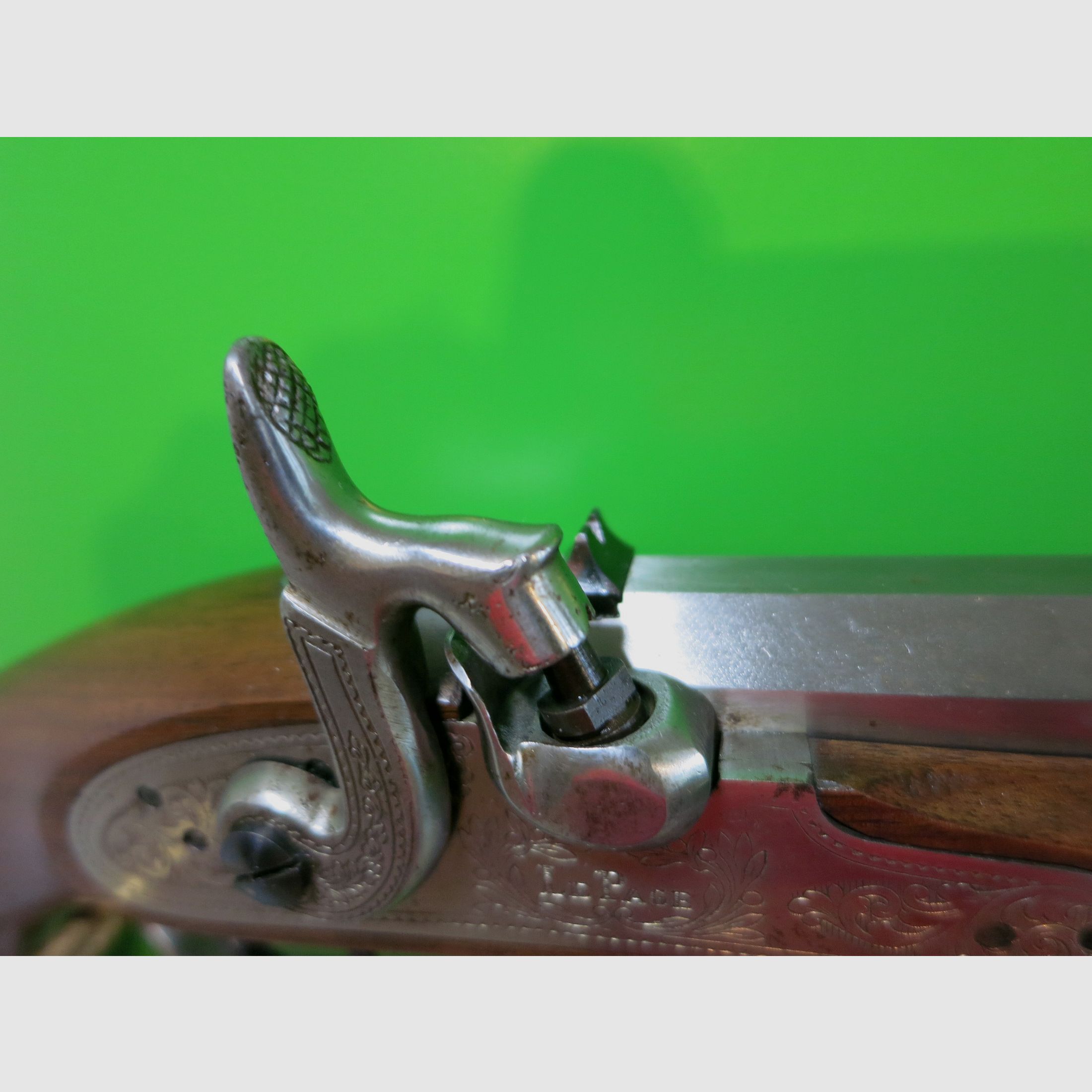 Armi Sport Perkussionspistool LE PAGE in MOUTIER, Kaliber .45, Sportpistool #93-