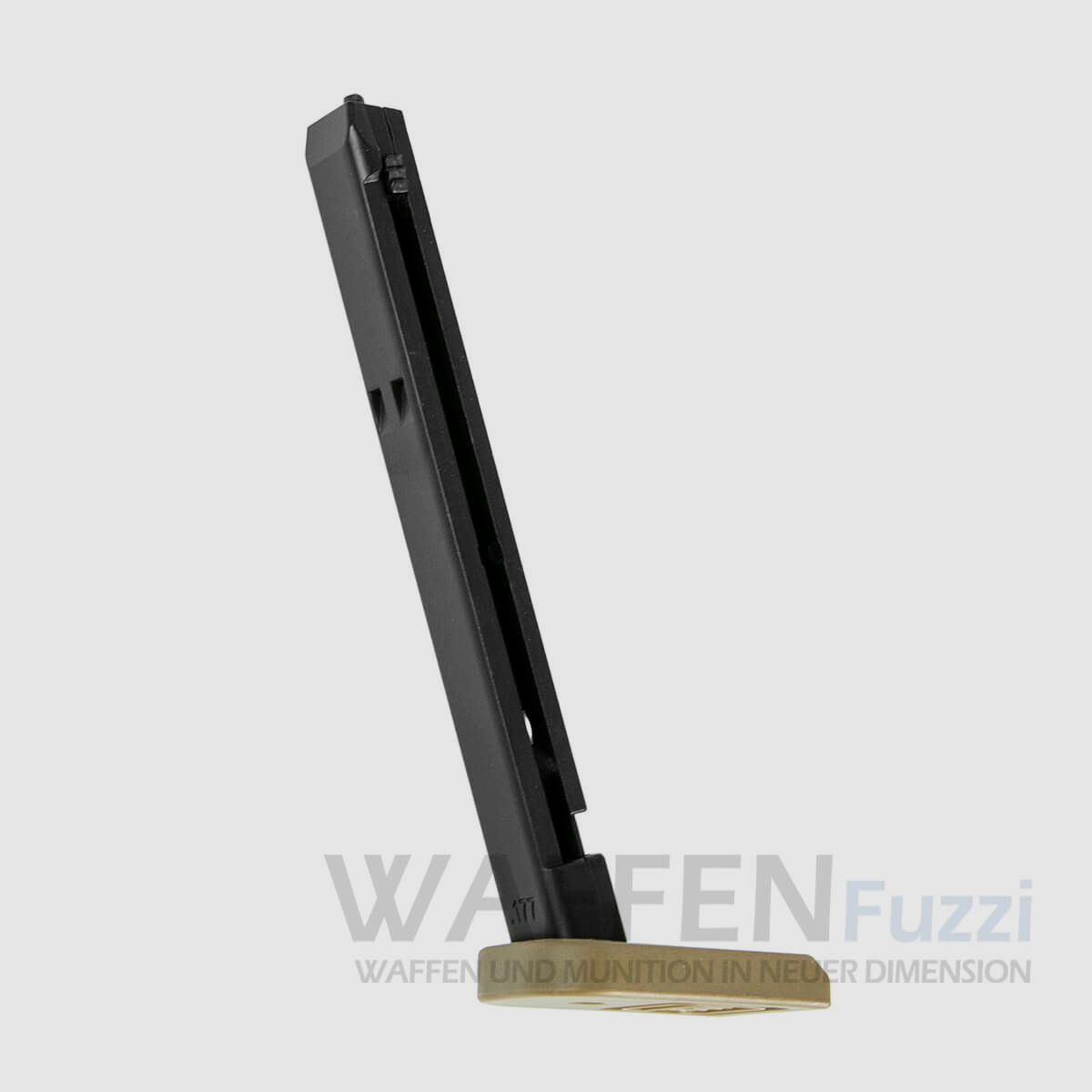 Glock 19X FDE CO2 Ersatzmagazin Kaliber 4,5mm Stahl BB
