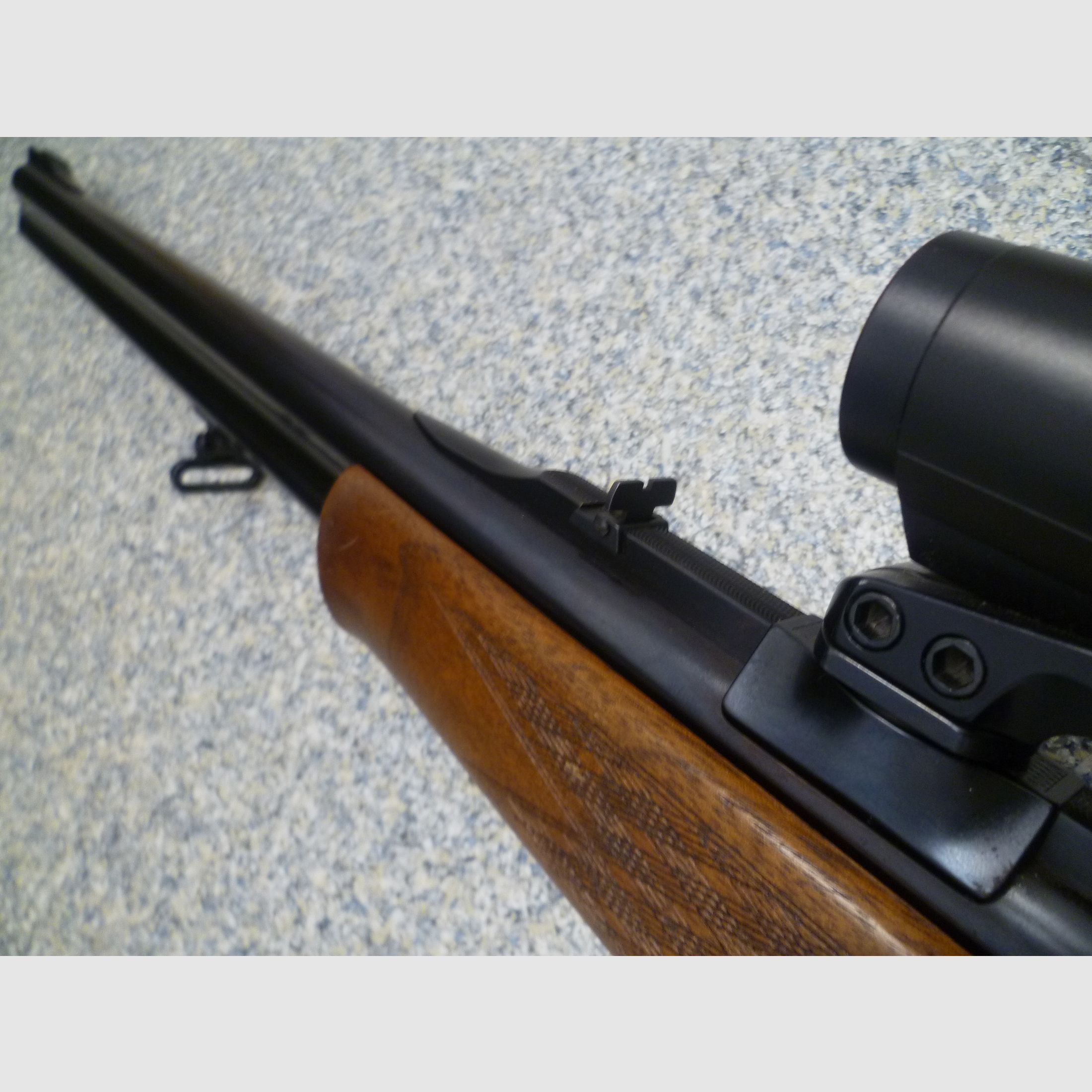 Bockdoppelbüchse Blaser 9,3x74R mit Zeiss Varipoint