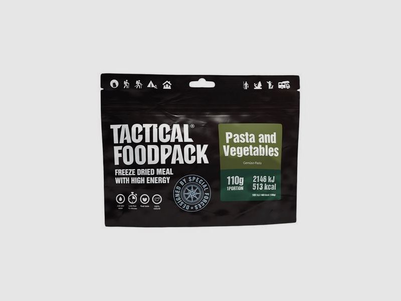 TACTICAL FOODPACK - PÂTES ET LÉGUMES
