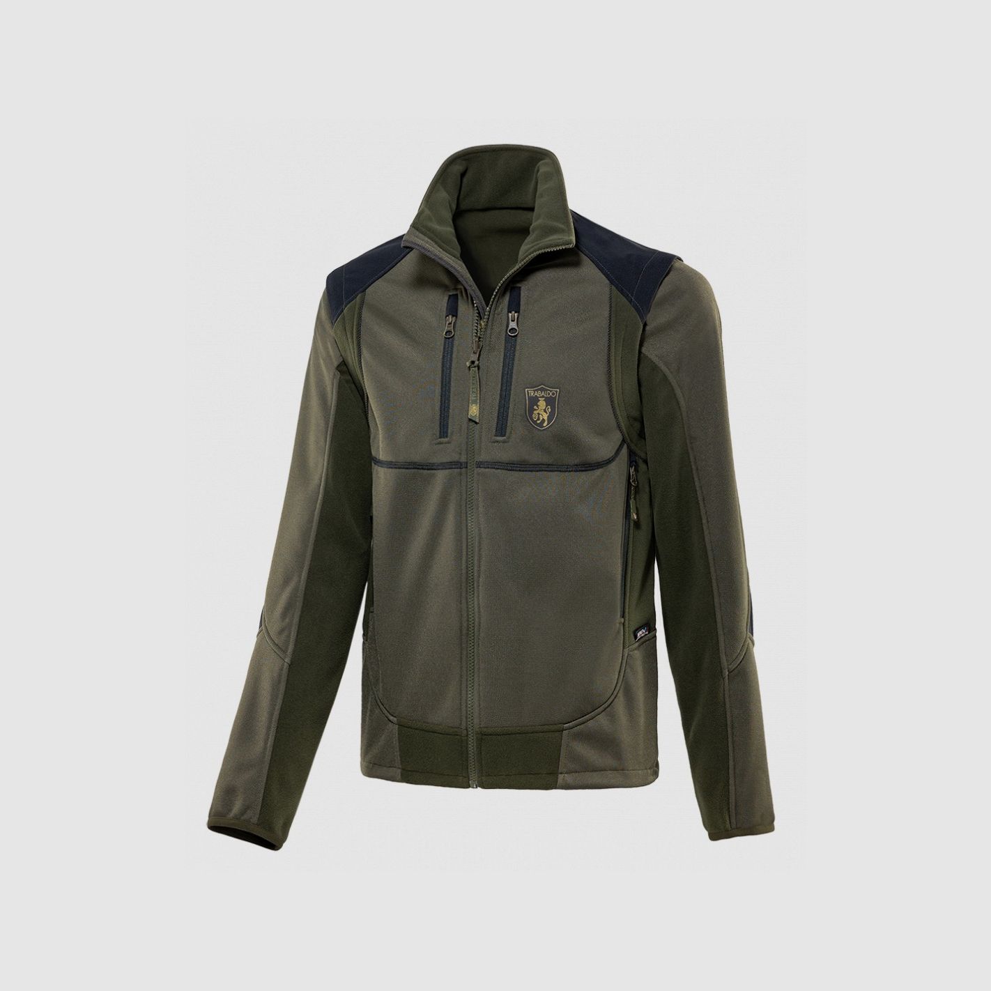 Trabaldo giacca in pile Antares Winter verde, immagine 1 di 2