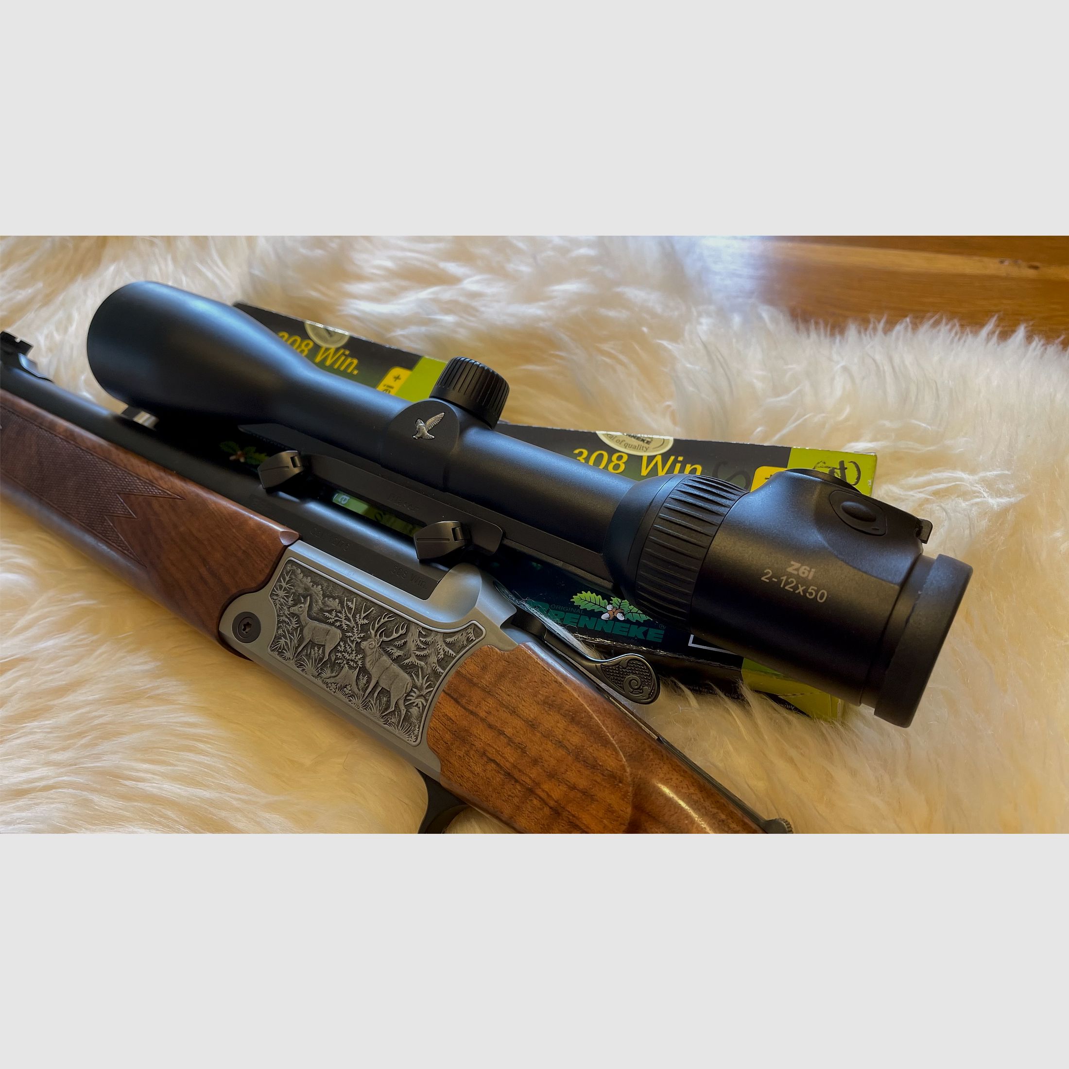 BLASER BBF 95 "Sp. Shot" | 12/76 - .308 | Inclus. Blaser Sattelmontage et lunette Swarovski Z6i 2-12x50