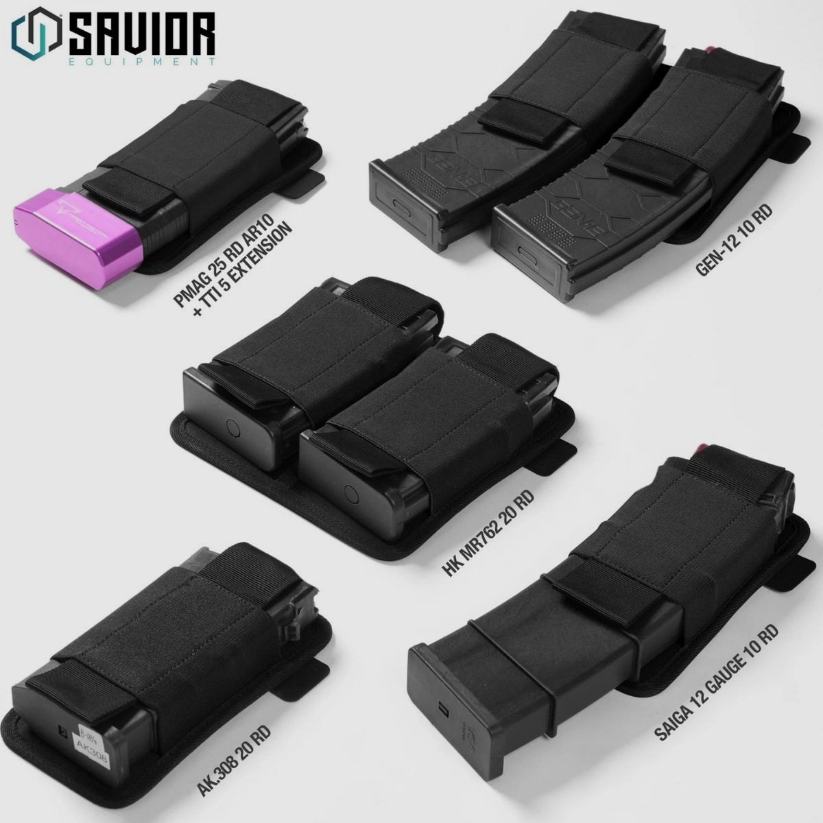 Savior – Magazijnhouder voor AR-10, 2 vakken – Tan – MP-TNS-AR10XDUO-TN, afbeelding 6 van 6
