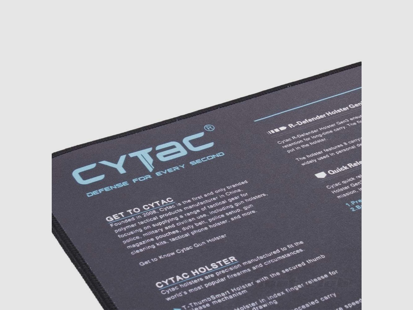 CYTAC Gun Cleaning Mat Soft Touch 43 x 30 cm non-slip