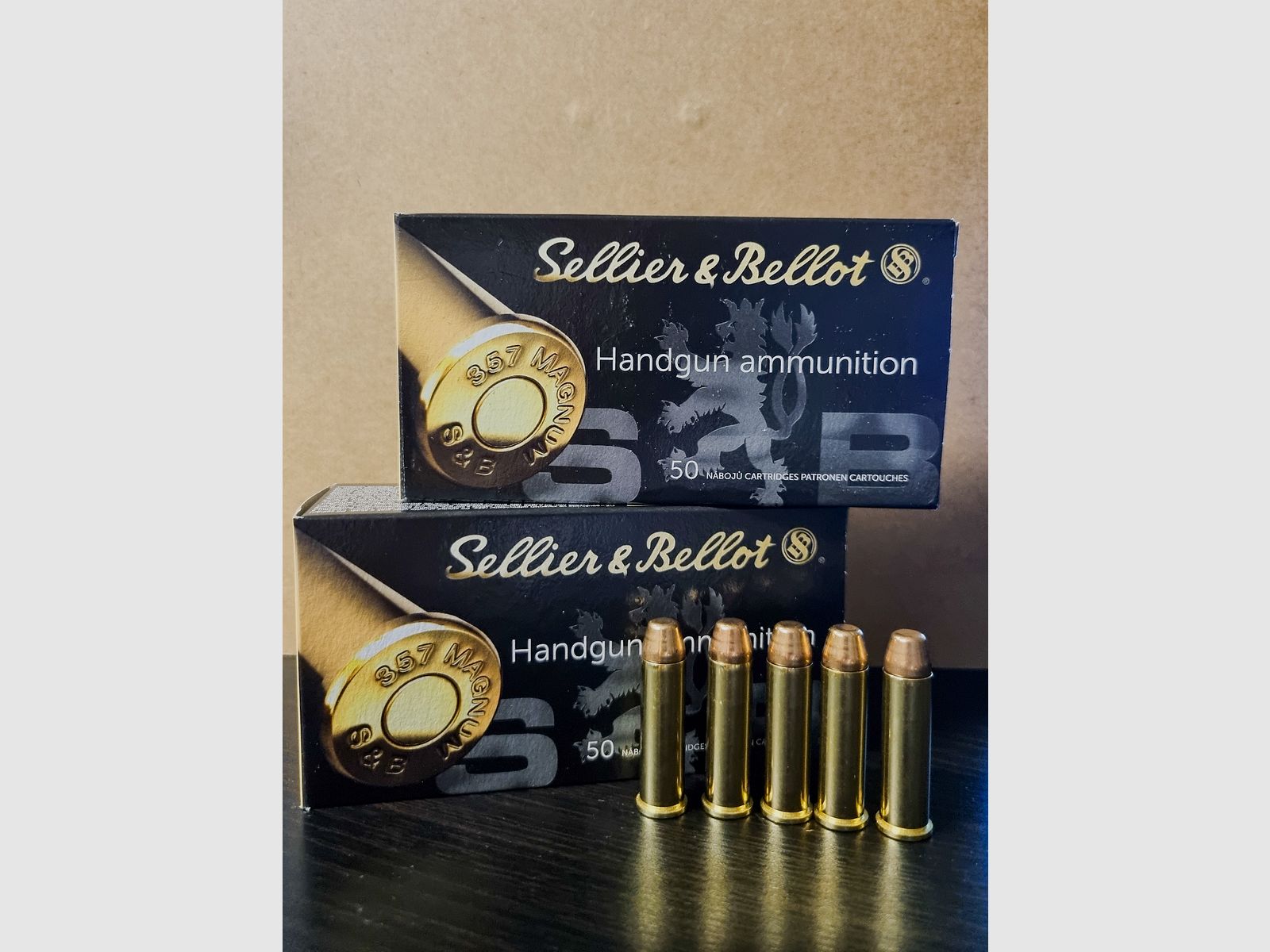 Sellier & Bellot .357 Magnum Vollmantel
