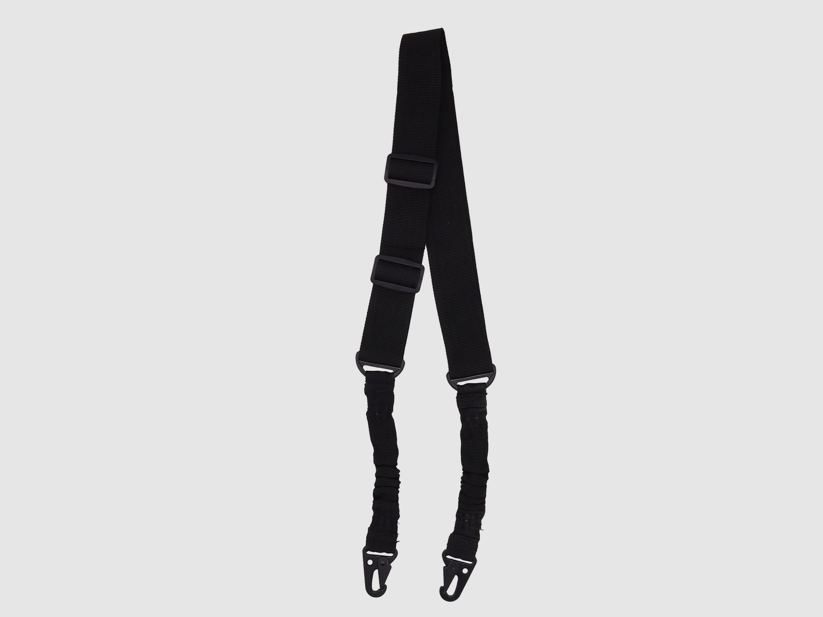 Correa de bungee de 2 puntos negra
