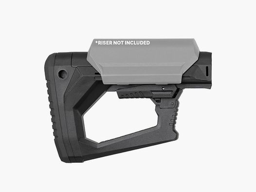 GERMAN TACTICAL SYSTEMS Scout Buttstock Gen 2 – Precision AR-15 Buttstock – BLK