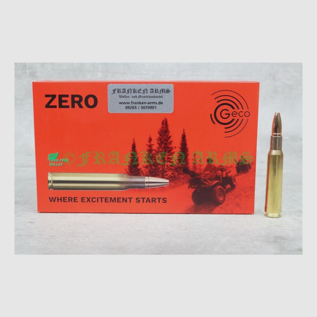 GECO Zero 7x57 127gr. 8,2g 20 piezas precios por cantidad
