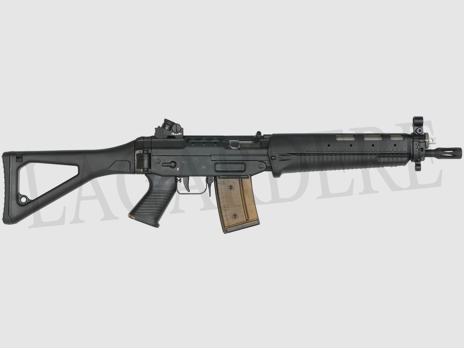 SIG-SAUER SG 551-1 SB DIOPTERRING SCHWARZ (SEMI-AUTOMATISCHES STURMGEWEHR)