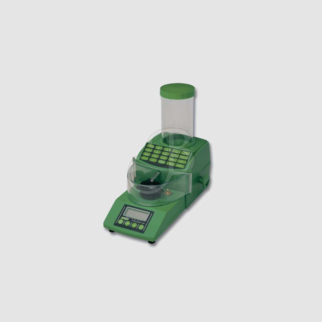 Der RCBS Chargemaster Combo 220v vereint die Funktionen der C.M. 1500 Waage und des C.M. Dispensers, vorgefertigt, um eine Kombination aus Geschwindigkeit und Präzision beim Nachladen zu bieten.