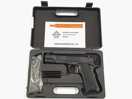 Norinco 1911A1 Standard w tym akcesoria, podobny do Colt 1911 A1