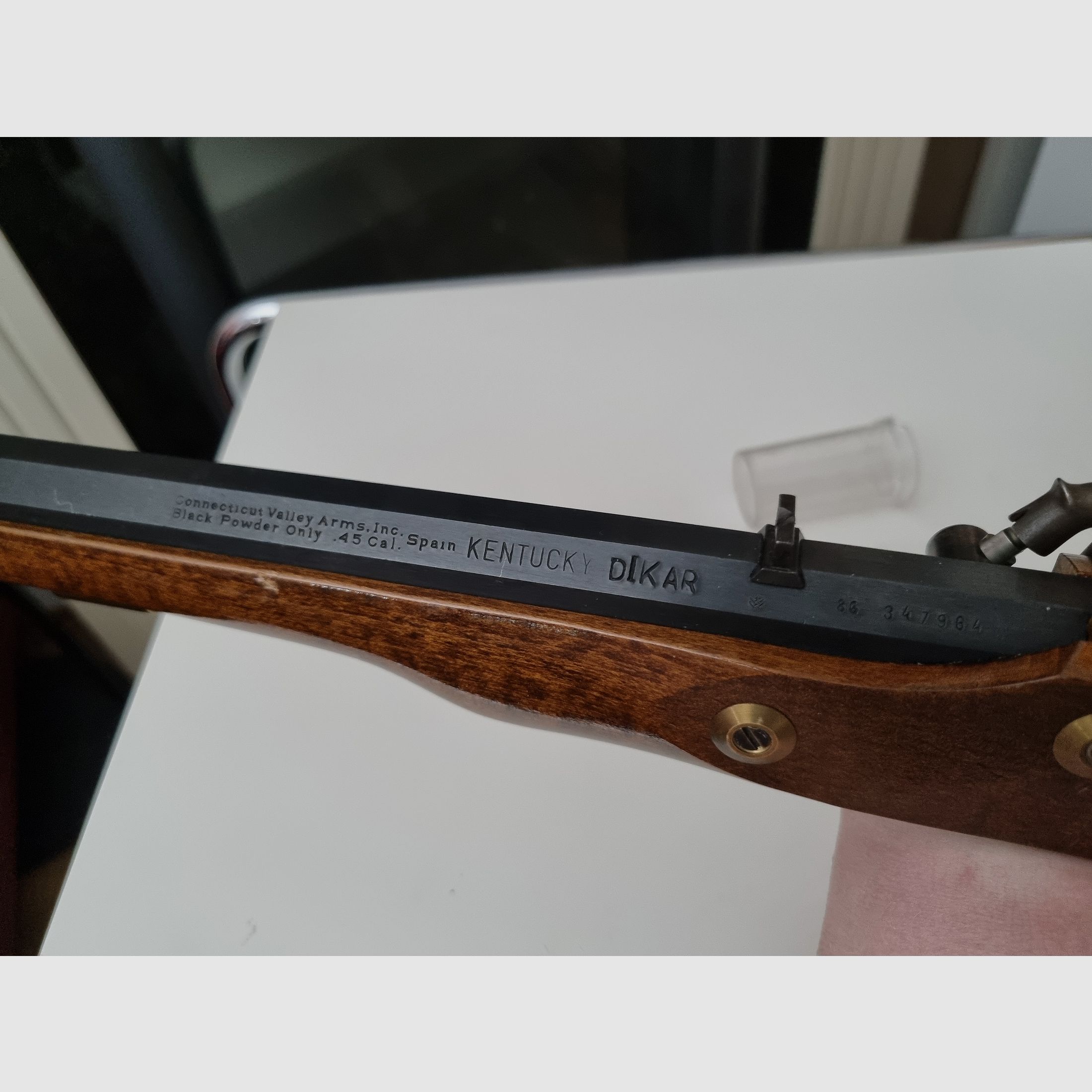 Front-loading pistol Dikar model Kentucky caliber .45