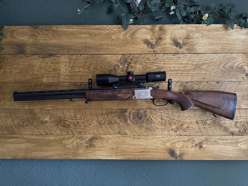 Krieghoff Ultra Bockbüchsflinte BBF 5,6x50R Mag. 20/76 inkl. Leica Fortis 2-12x50
