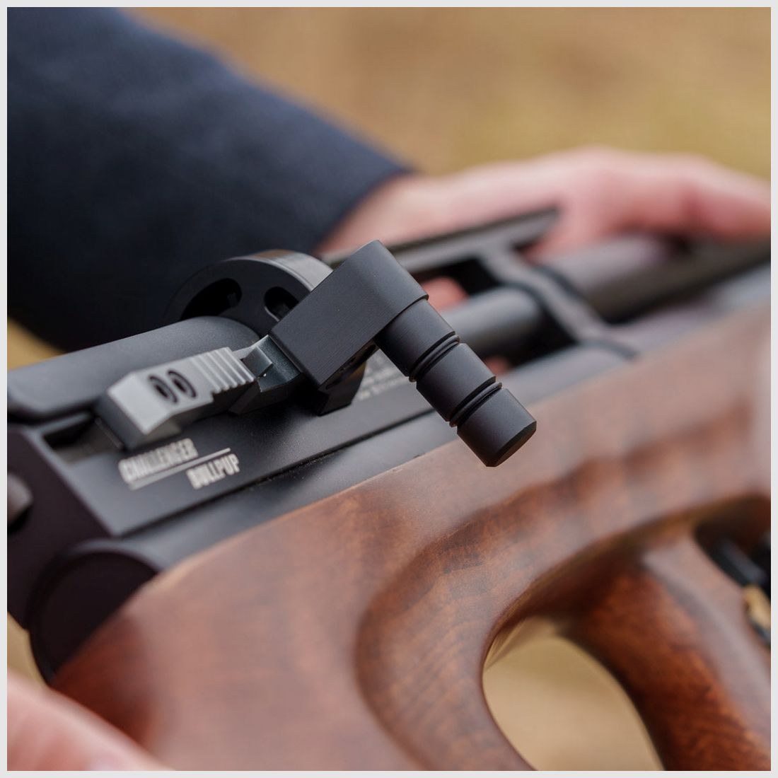 Deluxe Repeater Lever | XXL | Repeater Lever | AEA Challenger Bullpup Cal.50 | CNC ALU | black anodized