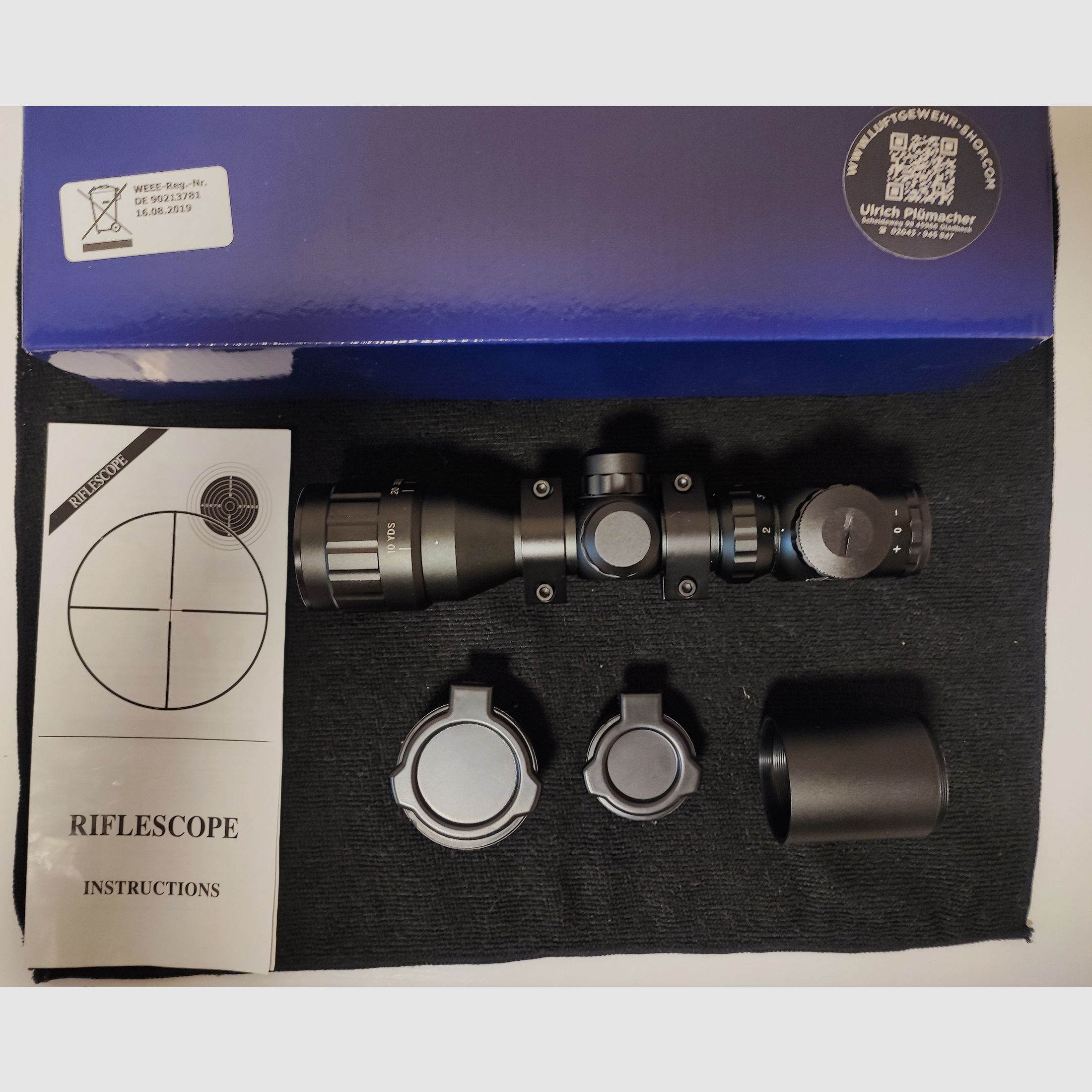 AEG 2 x 6 32 Zielfernrohr 