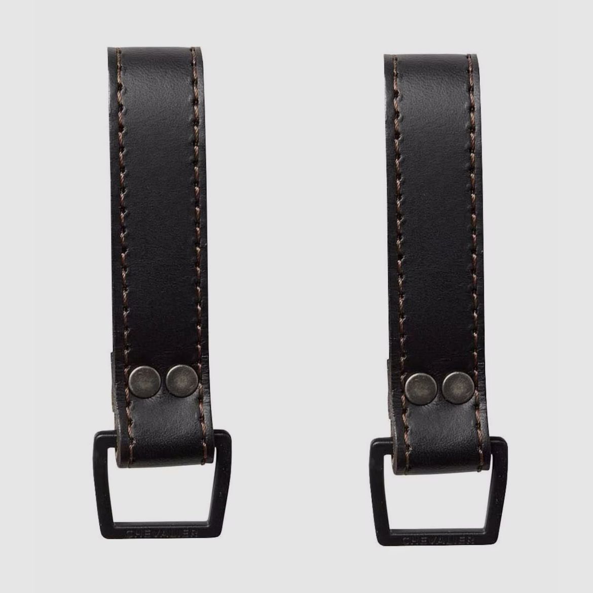Chevalier Gürtel Zusatzschlaufen 2-er Leather Brown