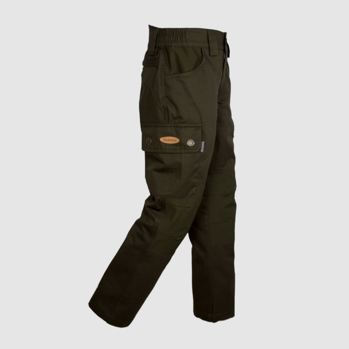 Hubertus pantaloni per bambini Hydro, oliva, immagine 3 di 5