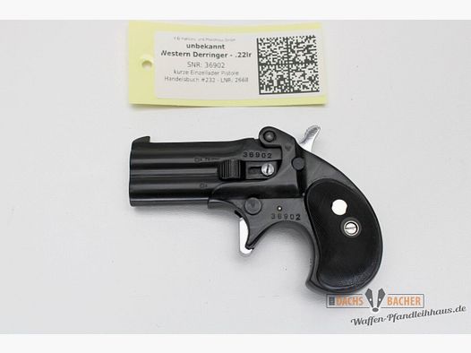 Derringer Kaschie Schiederwerk Western Derringer calibre .22lr #:2668
