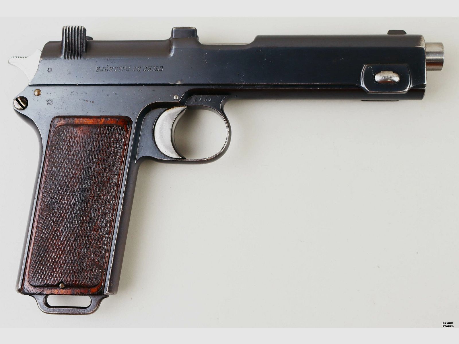 Pistole Steyr Repetierpistole Mod. 1911 Ejercito de Chile cal. 9 Steyr matr. 3211C, Bild 3 von 9