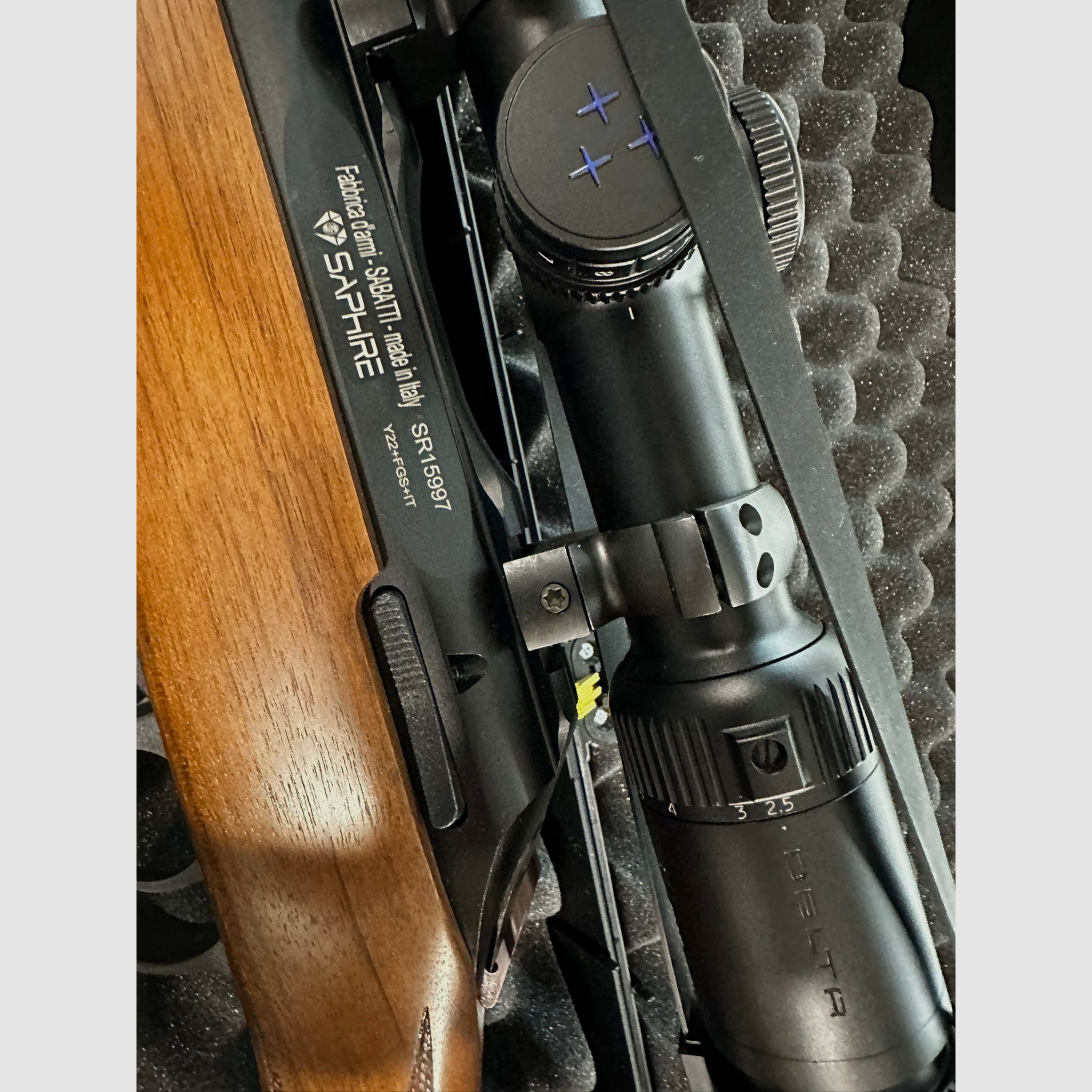 SABATTI Kal. 30 06 + MONTAGE DELTA AUS STAHL 25 15 56 + KOFFERTASCHE WIE NEU, Bild 2 von 4