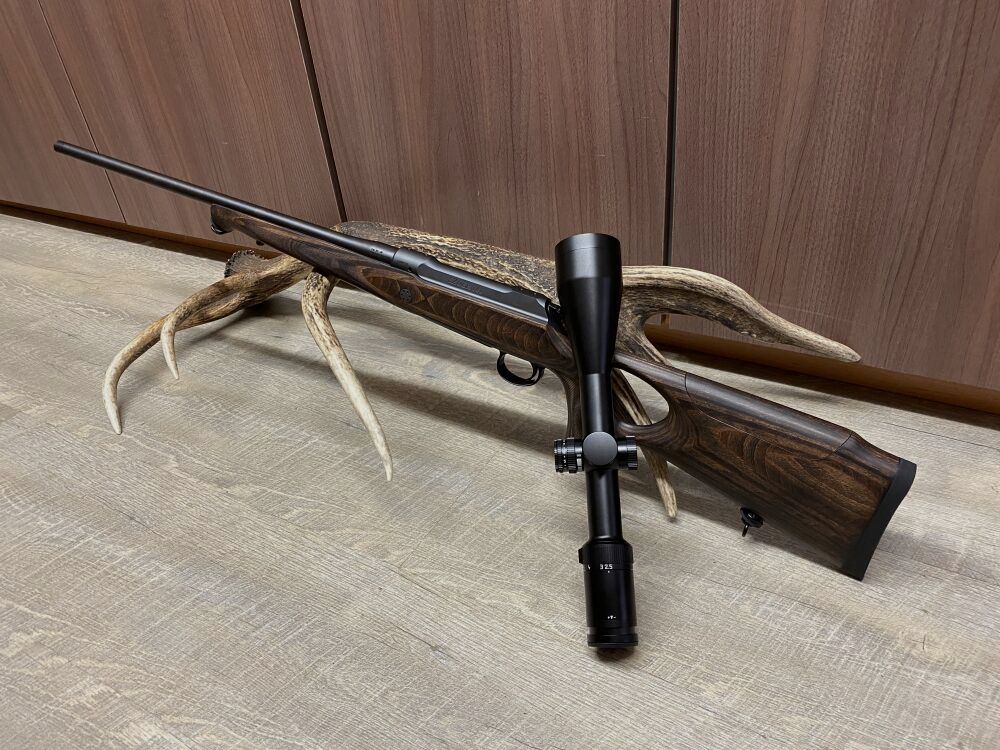 Sauer 101 GTI, mit Leica Amplus 6 2,5-15x56 i