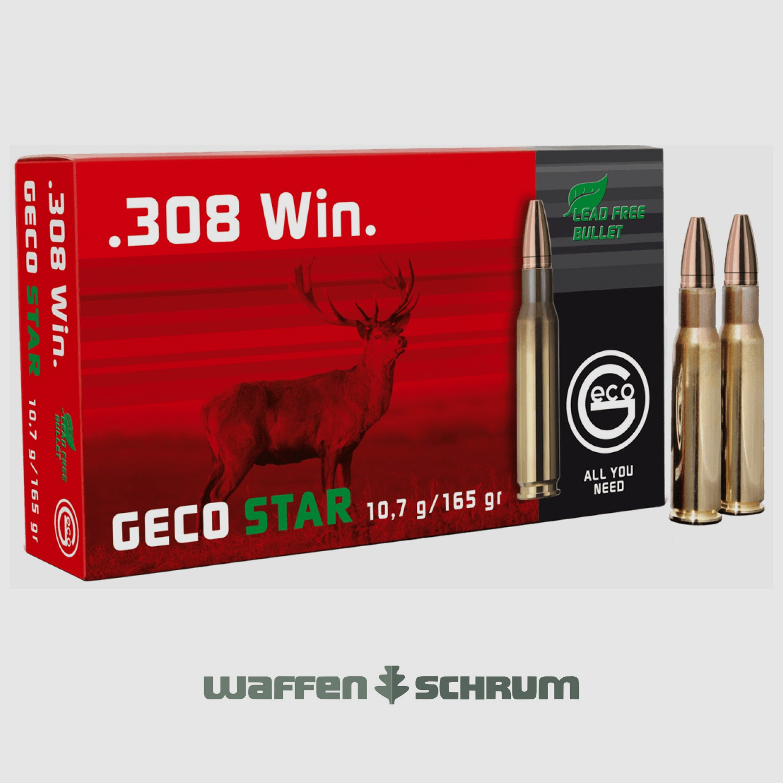 Geco Star 10,7g - 165gr .308Win